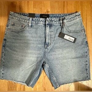 ROLLA’S Men's Light Blue Jean Shorts (Waist 36)